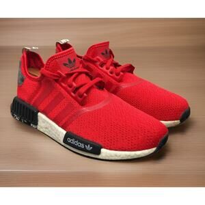 Adidas NMD R1 Boost Ultra Running Shoes Graffiti Red Mens Size 8 Fast Ship